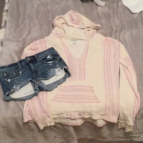 Boho style multicolored hoodie - Picture 3 of 5